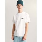 Vans Double Standard Ss Tee Erkek Beyaz T-Shirt - VN000SYD - 2XL