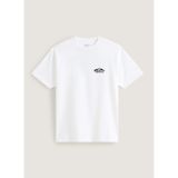 Vans Double Standard Ss Tee T-Shirt, S, VN000SYDYB21, White/Black, Erkek