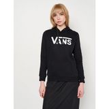Vans Drop V Logo Hoodie-B Kadın Sweatshirt - 2XS - Siyah