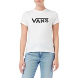 Vans Drop V Ss Crew-B Kadın Tişört Beyaz M