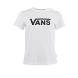Vans Drop V Ss Crew-B Kadın Tişört Beyaz S