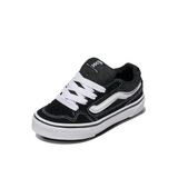 Vans Erkek Caldrone Canvas spor ayakkabısı, Gum Port Royal, Süet file siyah beyaz, 27.5 EU