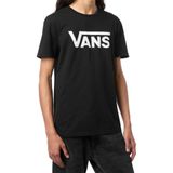 Vans Erkek Classic Drop V Ss Crew Tee-b T-Shirt, Siyah/Beyaz, L