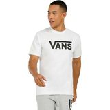 Vans Erkek Günlük T-Shirt Classic Vans Tee-B VN0A7Y46YB21 - Beyaz - Siyah