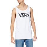 Vans Erkek klasik atlet kazak, Beyaz (Beyaz-Siyah Yb2), L