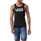 Vans Erkek klasik atlet tişört, Siyah (Black-fwhite Y28), XS