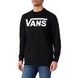 Vans Erkek Mn Classic Crew II Sweatshirt, Siyah (Siyah-beyaz Y), XL