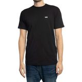 Vans Erkek Sol Göğüs Logolu Tişört, Siyah (Siyah Beyaz Gri Melanj), XS