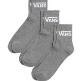 VANS Erkek Yarım Mürettebat Çorapları: 3'lü Paket, Funda Grisi, 38-41.5 EU