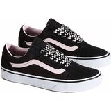 Vans Erkekler İçin Old Skool Günlük Kullanıma Uygun Nefes Alabilir Yapı Siyah - Beyaz Ayakkabı