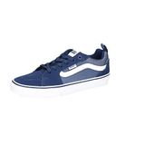 Vans Filmore erkek spor ayakkabısı, Mavi Süet Kanvas Elbise Blues Vintage Indigo T2l, 40.5 EU