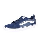 Vans Filmore erkek spor ayakkabısı, Süet kanvas elbise Blues Vintage çivit mavisi, 38.5 EU
