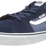 Vans Filmore erkek spor ayakkabısı, Süet kanvas elbise Blues Vintage çivit mavisi, 50 EU
