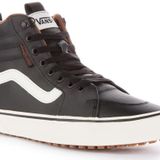 Vans Filmore Hi Vansguard Deri Siyah Marshmallow Erkek Spor Ayakkabı