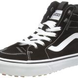 Vans Filmore Hi Vansguard üniseks çocuk spor ayakkabısı, Süet Siyah Beyaz, 30 EU