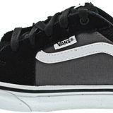 Vans Herren Filmore Suede/Canvas Sneaker, Siyah süet kanvas siyah kalay Ug7, 34 EU