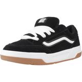 Vans Hylane (Big Kid) üniseks çocuk spor ayakkabısı, Siyah Beyaz Kauçuk, 25.5 cm