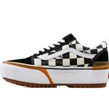 Vans Kadın Kadın Spor Ayakkabı SK8 HI Yığınlanmış Siyah 4 UK