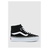 Vans Kadın Sneaker, Filmore Hi Platform, Canvas, Siyah/Beyaz, 40.5 Beden