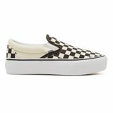 Vans Kadın Sneaker ( Günlük) VN00018EBWW1 VANS UA Classic Slip-On Platform black and white checker/white