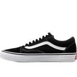 Vans Klasik, üniseks, çocuk spor ayakkabısı, kaykay, Black White, 50 EU