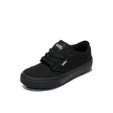 Vans Klasik, üniseks, çocuk spor ayakkabısı, kaykay, Siyah kanvas, 38 EU