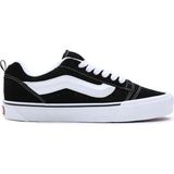 Vans Knu Skool Erkek Vn0009Qc6Bt1 Sneakers Siyah Tekstil Tabanlı Günlük Kullanıma Uygun Ayakkabı