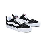 Vans Knu Skool Kadın Günlük Ayakkabı Düz Taban Tekstil Malzeme ile Siyah Renk