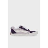 Vans Knu Skool Logolu Süet Sneaker Ayakkabı Unisex Ayakkabı VN000D6ZEMY1 - Lila - Mor