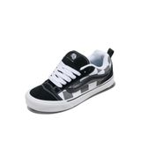 Vans Knu Skool Siyah - Gri%100 Sığır Derisi Lifestyle Ayakkabı, 45, 5003368051, Siyah - Gri, Erkek