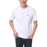 Vans LEFT CHEST LOGO Beyaz Erkek Kısa Kol T-Shirt - Beyaz - Siyah