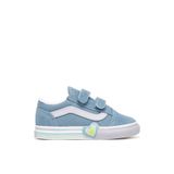 Vans Mavi Bebek Yürüyüş Ayakkabısı VN000D4SCFL1-Old Skool V Heart