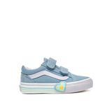 Vans Mavi Kız Çocuk Yürüyüş Ayakkabısı VN000D4DCFL1-Old Skool V Heart