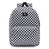 Vans Mn Old Skool Check Backpack Sırt Çantası Damalı Beyaz