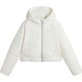 Vans Mte Foundry Crop Puff Hood Kadın Bej Mont