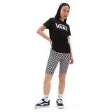 Vans O Yaka Baskılı T-Shirt, L, VN0002QQTD31, SIYAH, Kadın