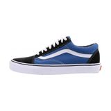 Vans Old Skool Kadın Spor Ayakkabı Düz Taban Süet Malzeme ile Günlük Kullanıma Uygun - Koyu Lacivert