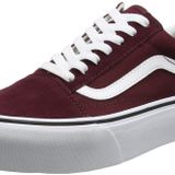Vans Old Skool Platform Kadın Günlük Ayakkabı VN0A3B3U5U71 Bordo 36