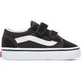 Vans Old Skool Siyah Çocuk Ayakkabı Erkek Çocuklar İçin Bağcıklı Düz Tabanlı Konforlu Tasarım VN000D3YBLK1
