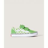 Vans Old Skool V 04-07 yaş çocuk kız Yeşil Sneaker - VN000CYDFPB1-001