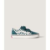 Vans Old Skool V 04-07 yaş çocuk unı Yeşil Sneaker - VN000CYAFRJ1-001