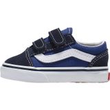 Vans Old Skool V Core modaya uygun spor ayakkabı, deniz mavisi, Mavi (Marineblau), 17.5 EU
