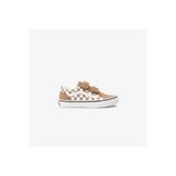 Vans Old Skool V Damalı Çocuk Kahverengi Spor Ayakkabı