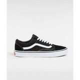Vans Old Skool Wide Erkek Ayakkabı Düz Taban Tekstil Malzeme ile Rahat Günlük Kullanım - Siyah