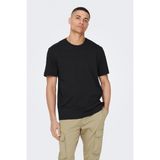 Vans Onsmax Lıfe Ss Stıtch Tee Noos Erkek Siyah T-Shirt - 22025208 - XS