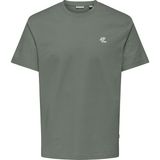 Vans Onsmaxım Ctn Reg Ss Tee Erkek Green T-Shirt - 22036952 - 2XL