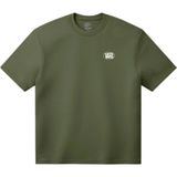 Vans Oval Logo Loose Ss Tee VN0010FEGRK1 Yeşil Tişört - XL