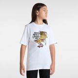Vans Pizza Me Erkek Çocuk Tişört, XL, 26-VN000NQ2-7, Beyaz, Erkek Çocuk