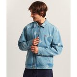 Vans Pomona Denim Station Jacket Erkek Mavi Ceket - VN000T6QCDX1-001