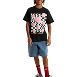 Vans Siyah Erkek Çocuk Baskılı T-Shirt VN000VX1BLK1-TWISTED Joy Ss